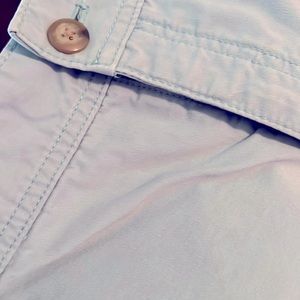 Eddie Bauer shorts-light teal.green